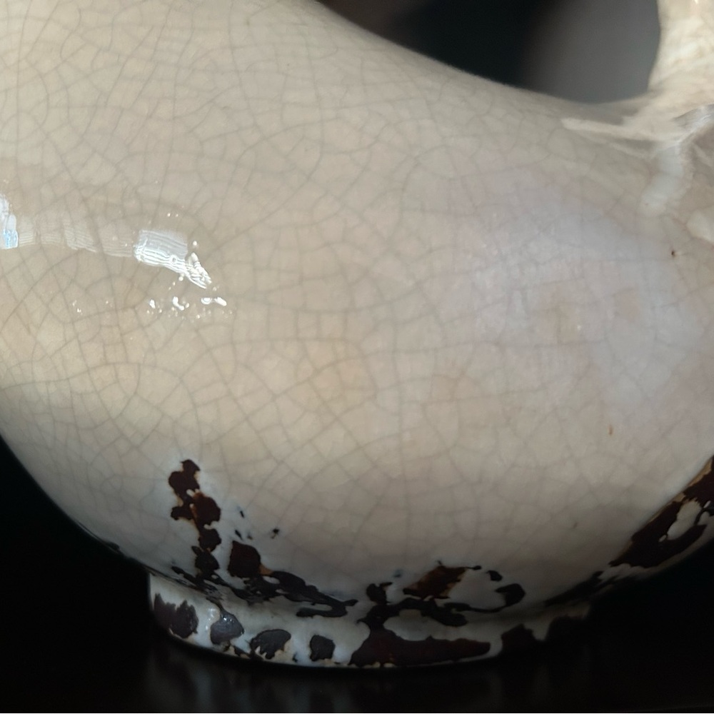 Vintage Ceramic Elephant Vase - Picture 4 of 9
